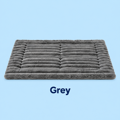 Self-warming pet mat in grey